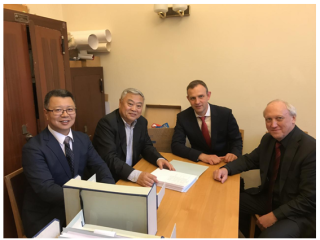  周边中心主任沈志华教授赴莫斯科洽谈档案合作