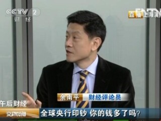 CCTV2： 《交易时间》“午后财经” 2013年2月1日 （余南平教授访谈） 