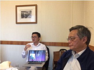 殷之光副教授访问周边中心