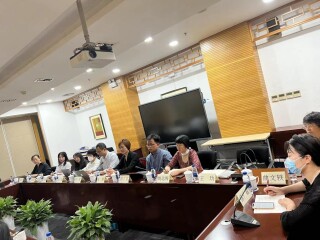 刘军教授、周娜老师带队前往上海国际问题研究院进行调研
