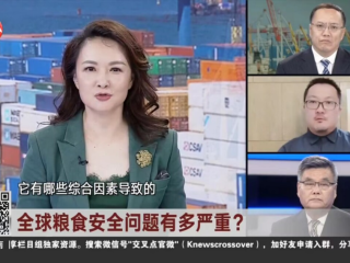 周边中心研究员郑润宇接受东方卫视《环球交叉点》访谈