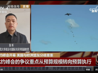 中国新闻CCTV：张昕昨接受央视《中国新闻》节目采访，评论北约峰会中美国与欧洲盟友的分歧